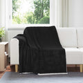 Coperta Nero 150 x 200 cm Panno