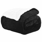 Coperta Nero 150 x 200 cm Panno