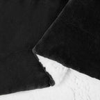 Coperta Nero 220 x 240 cm Panno