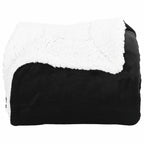 Coperta Nero 220 x 240 cm Panno