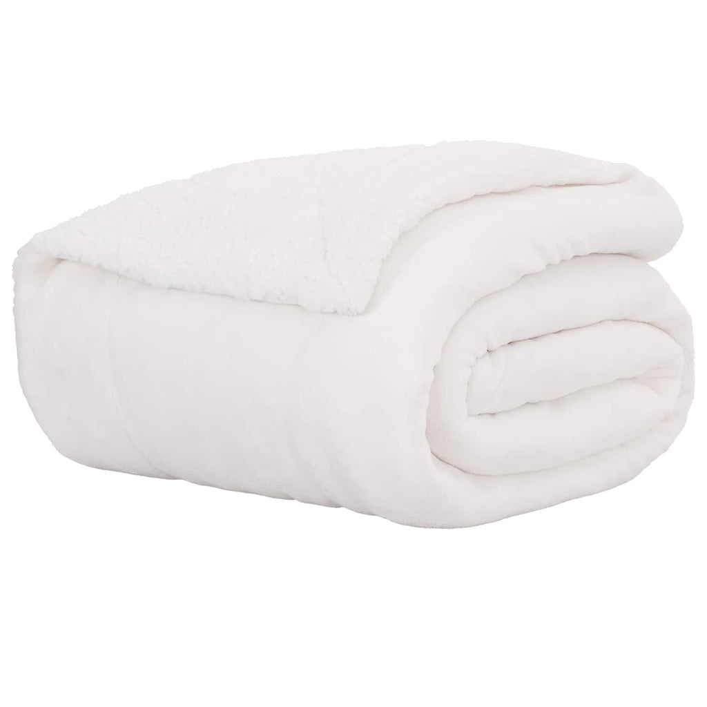 Coperta Bianco 150 x 200 cm Panno