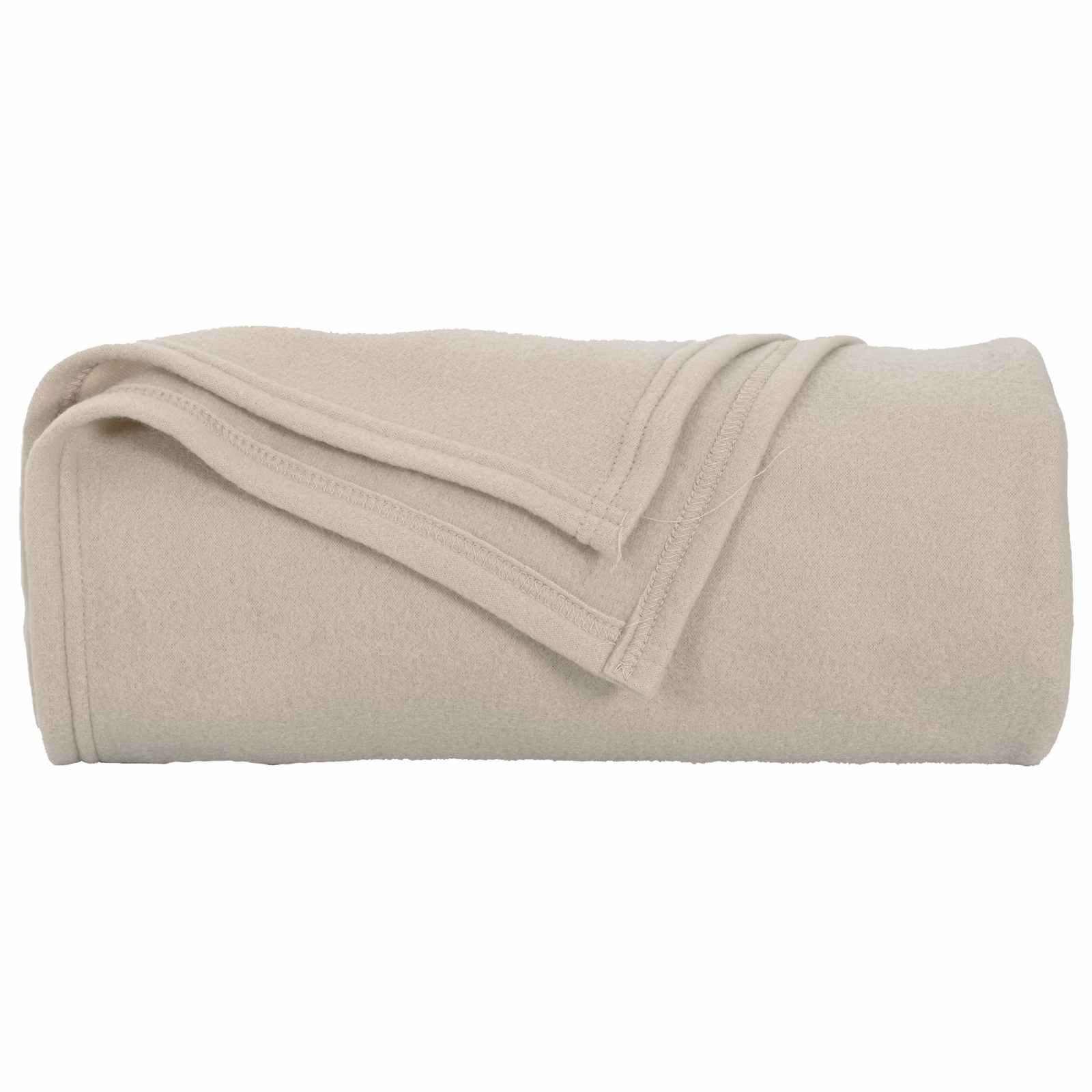 Coperta Beige 170 x 130 cm Panno