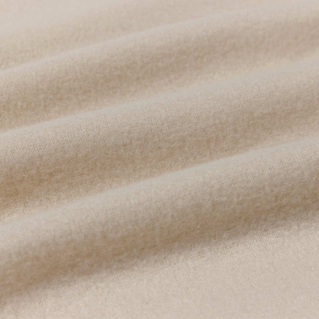 Coperta Beige 240 x 220 cm Panno