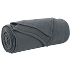 Coperta Grigio scuro 200 x 150 cm Panno