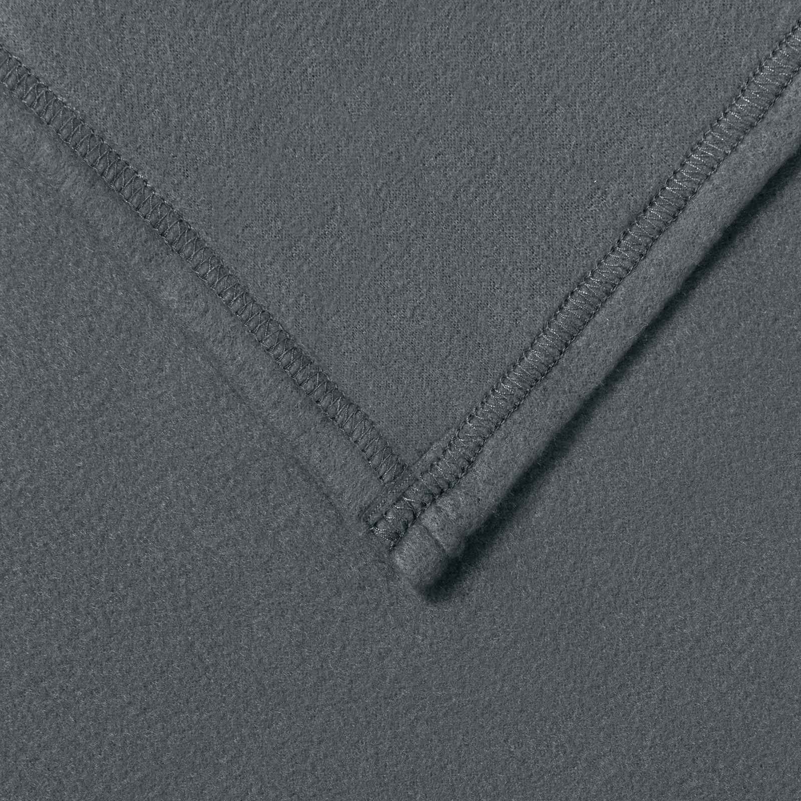 Coperta Grigio scuro 240 x 220 cm Panno