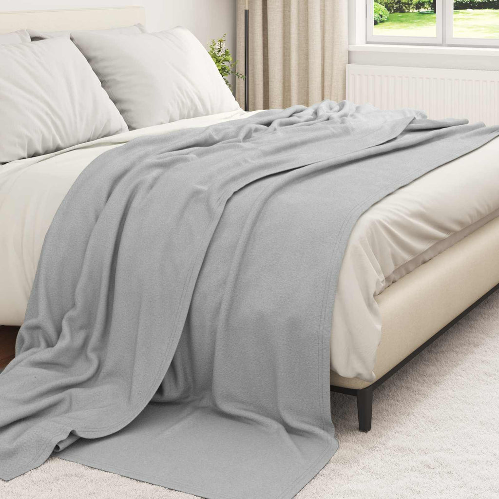 Coperta Grigio 270 x 240 cm Panno