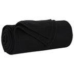 Coperta Nero 200 x 150 cm Panno
