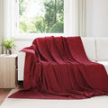 Coperta Rosso Bordeaux 270 x 240 cm Panno