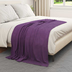 Coperta Viola 170 x 130 cm Panno