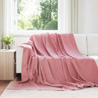 Coperta Rosa 270 x 240 cm Panno