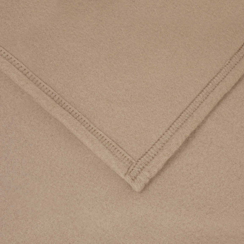 Coperte da Pile 6 pcs Cammello 270 x 240 cm Panno