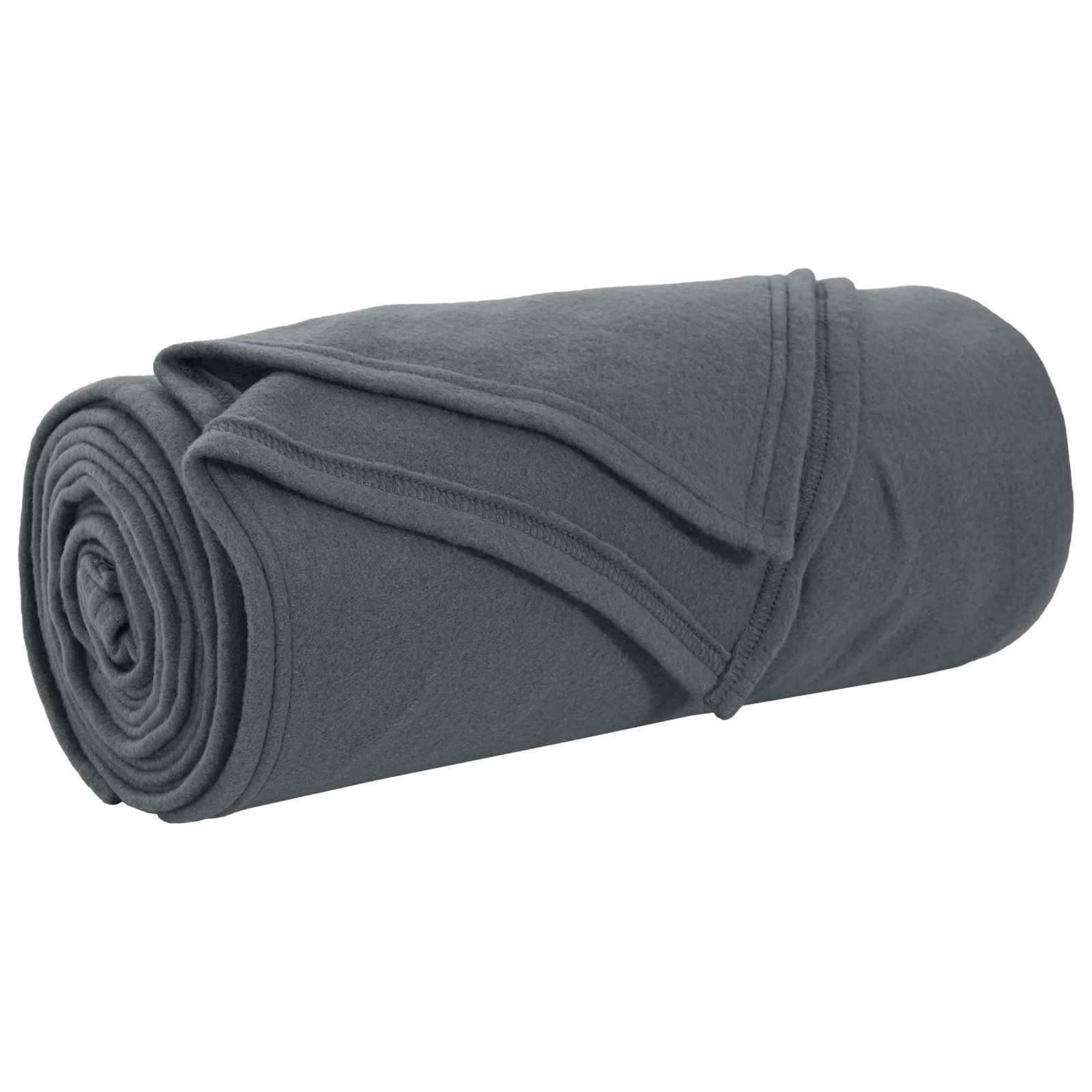 Coperte da Pile 6 pcs Grigio scuro 200 x 150 cm Panno