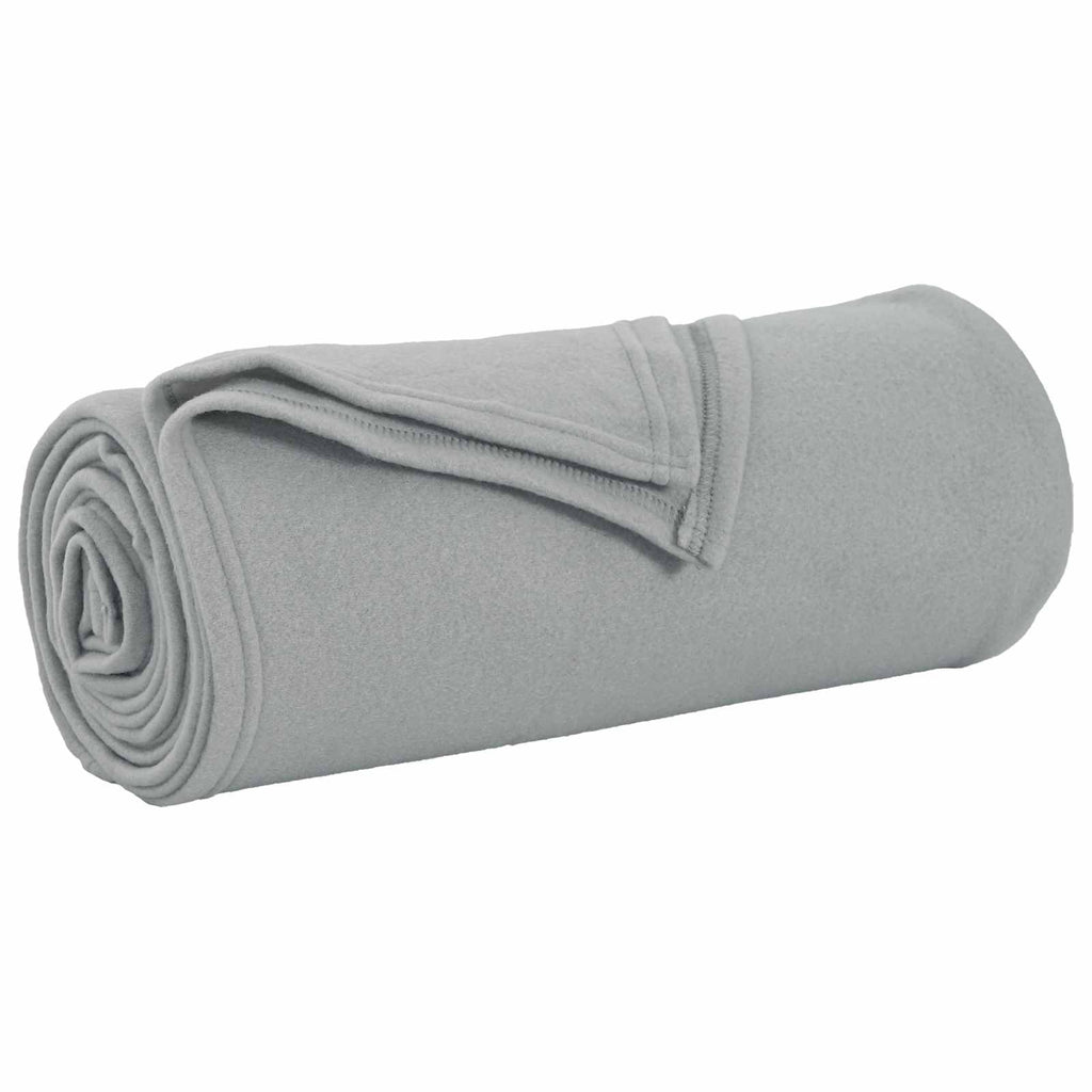 Coperte da Pile 6 pcs Grigio 170 x 130 cm Panno