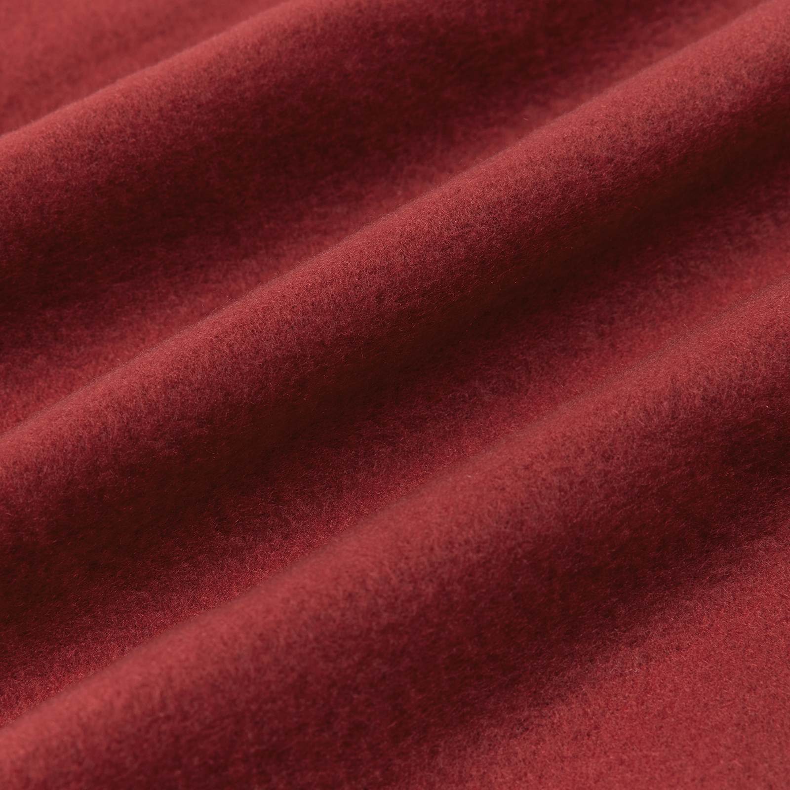 Coperte da Pile 6 pcs Rosso Bordeaux 240 x 220 cm Panno