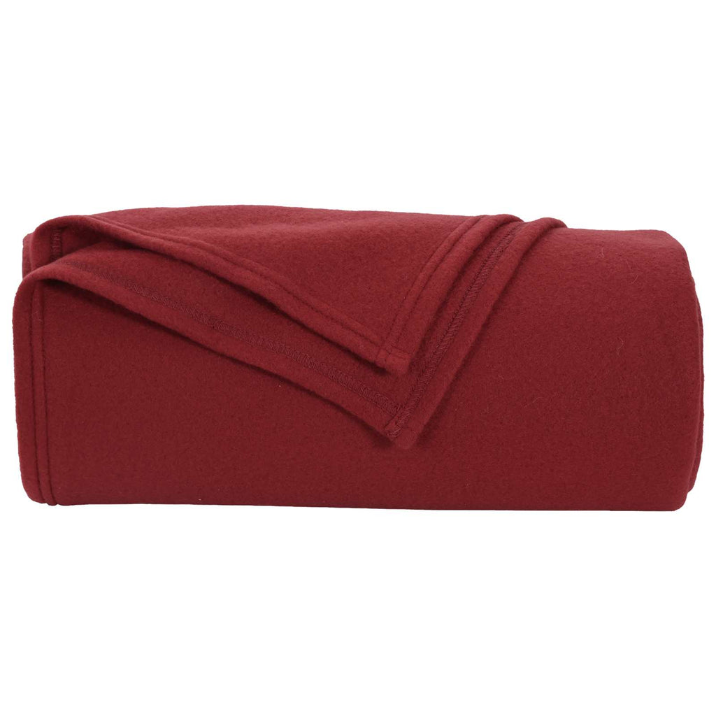Coperte da Pile 6 pcs Rosso Bordeaux 270 x 240 cm Panno