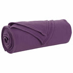 Coperte da Pile 6 pcs Viola 170 x 130 cm Panno