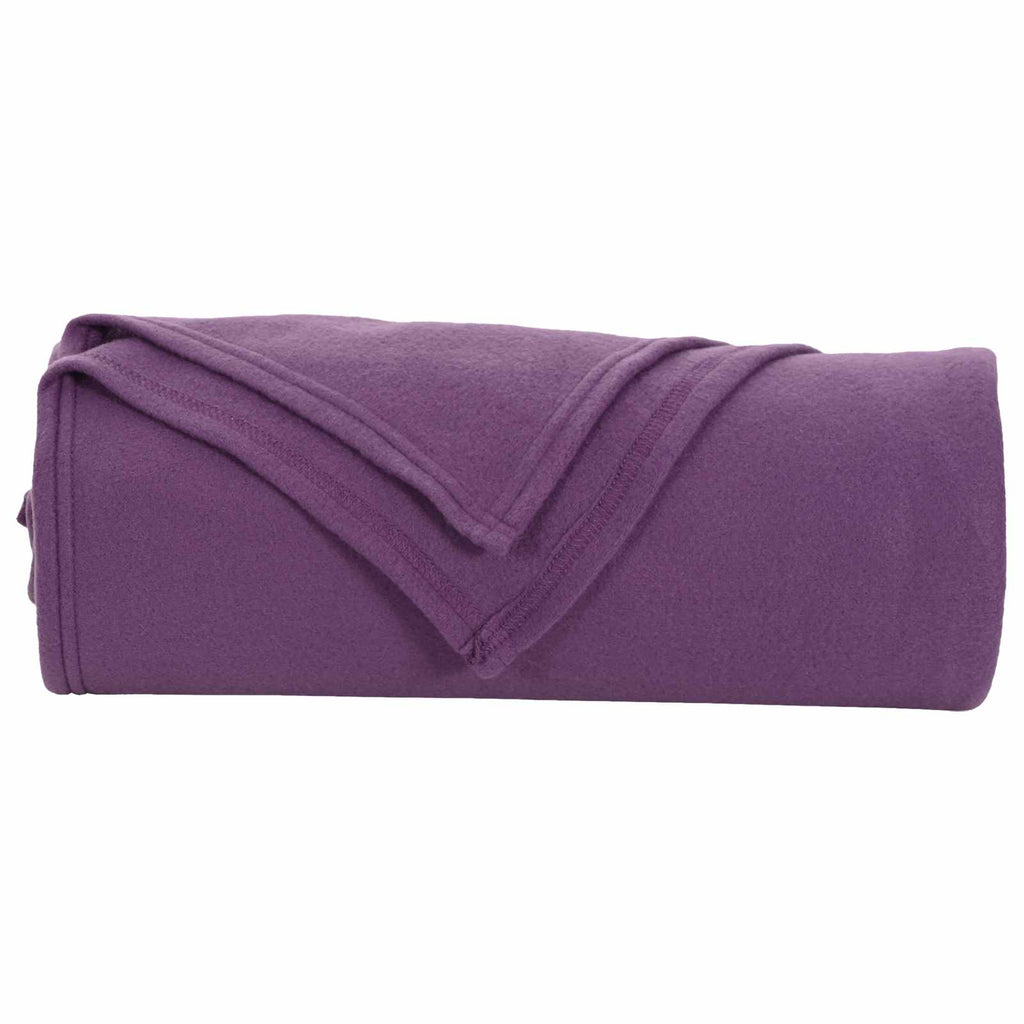 Coperte da Pile 6 pcs Viola 200 x 150 cm Panno