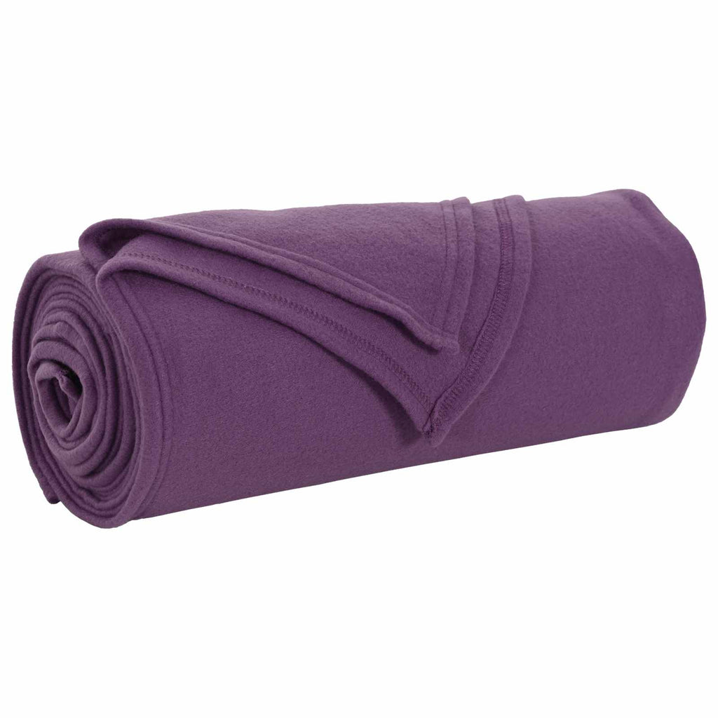 Coperte da Pile 6 pcs Viola 240 x 220 cm Panno