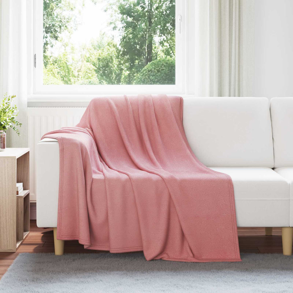 Coperte da Pile 6 pcs Rosa 200 x 150 cm Panno