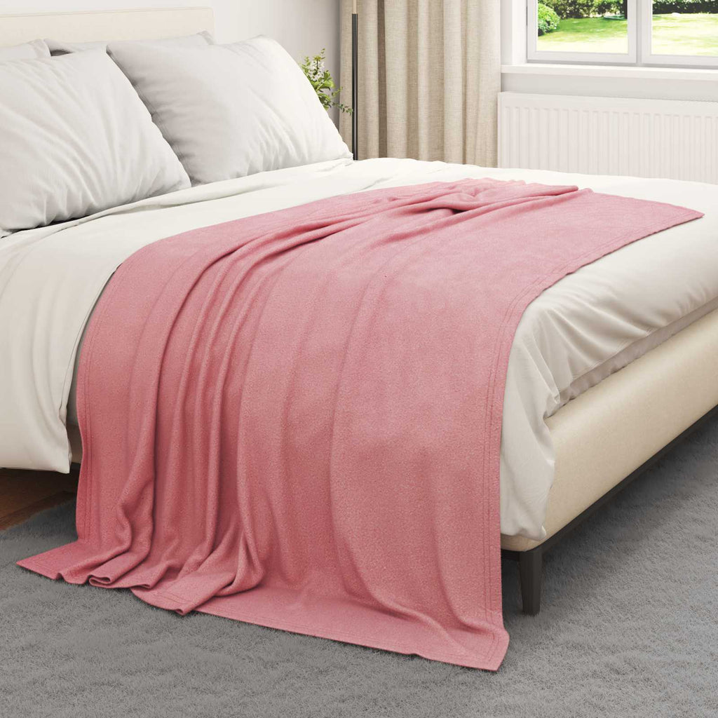 Coperte da Pile 6 pcs Rosa 200 x 150 cm Panno