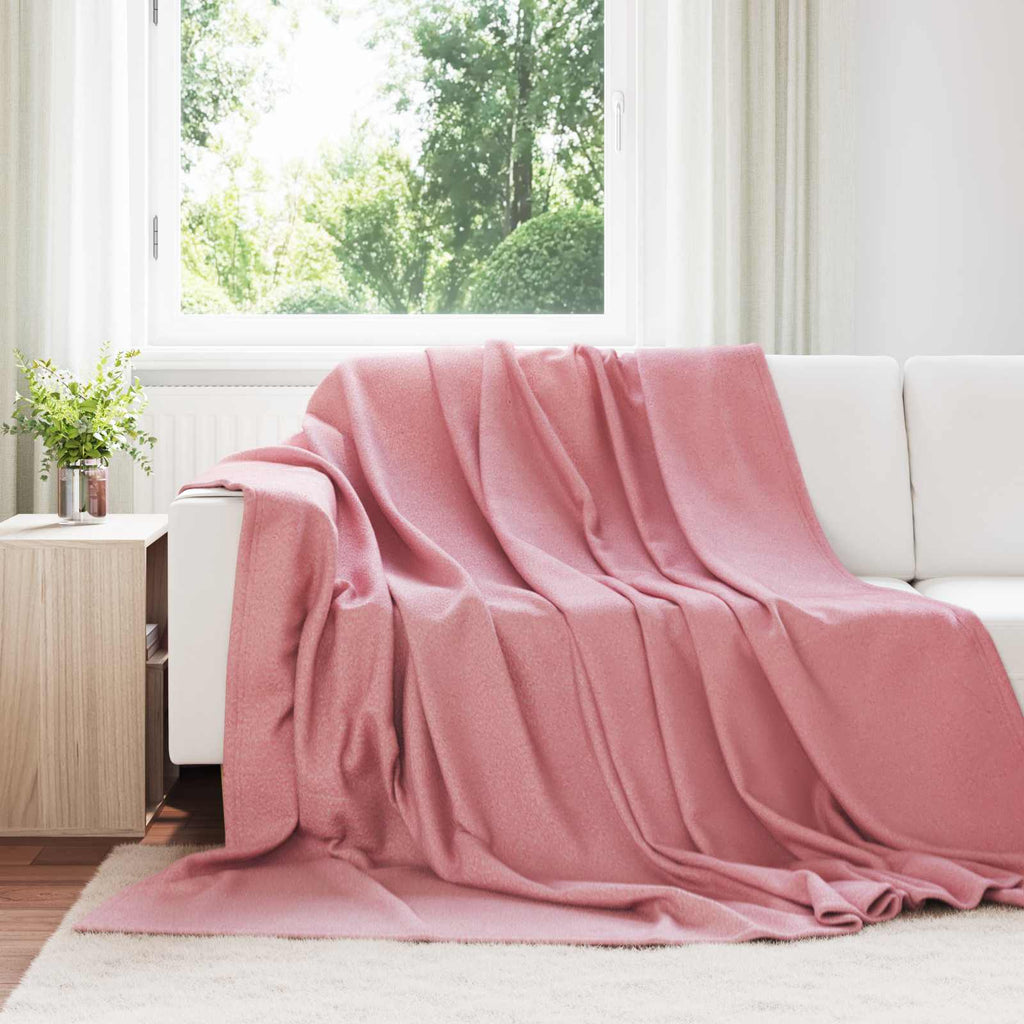 Coperte da Pile 6 pcs Rosa 270 x 240 cm Panno