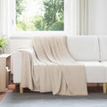Coperte da Pile 24 pcs Beige 200 x 150 cm Panno