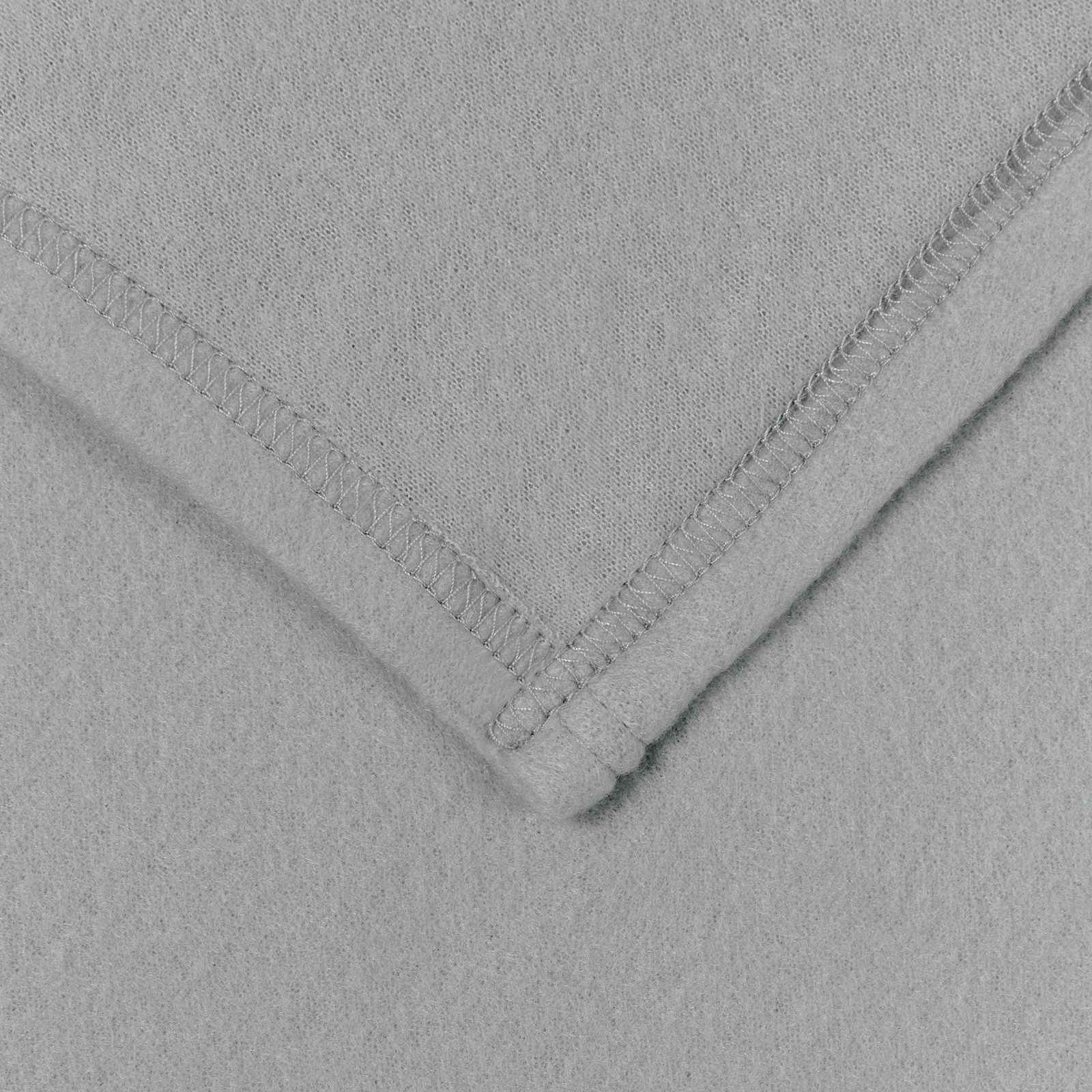 Coperte da Pile 24 pcs Grigio 170 x 130 cm Panno