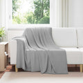 Coperte da Pile 24 pcs Grigio 200 x 150 cm Panno