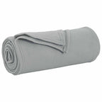Coperte da Pile 24 pcs Grigio 200 x 150 cm Panno