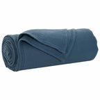 Coperte da Pile 24 pcs Blu navy 170 x 130 cm Panno
