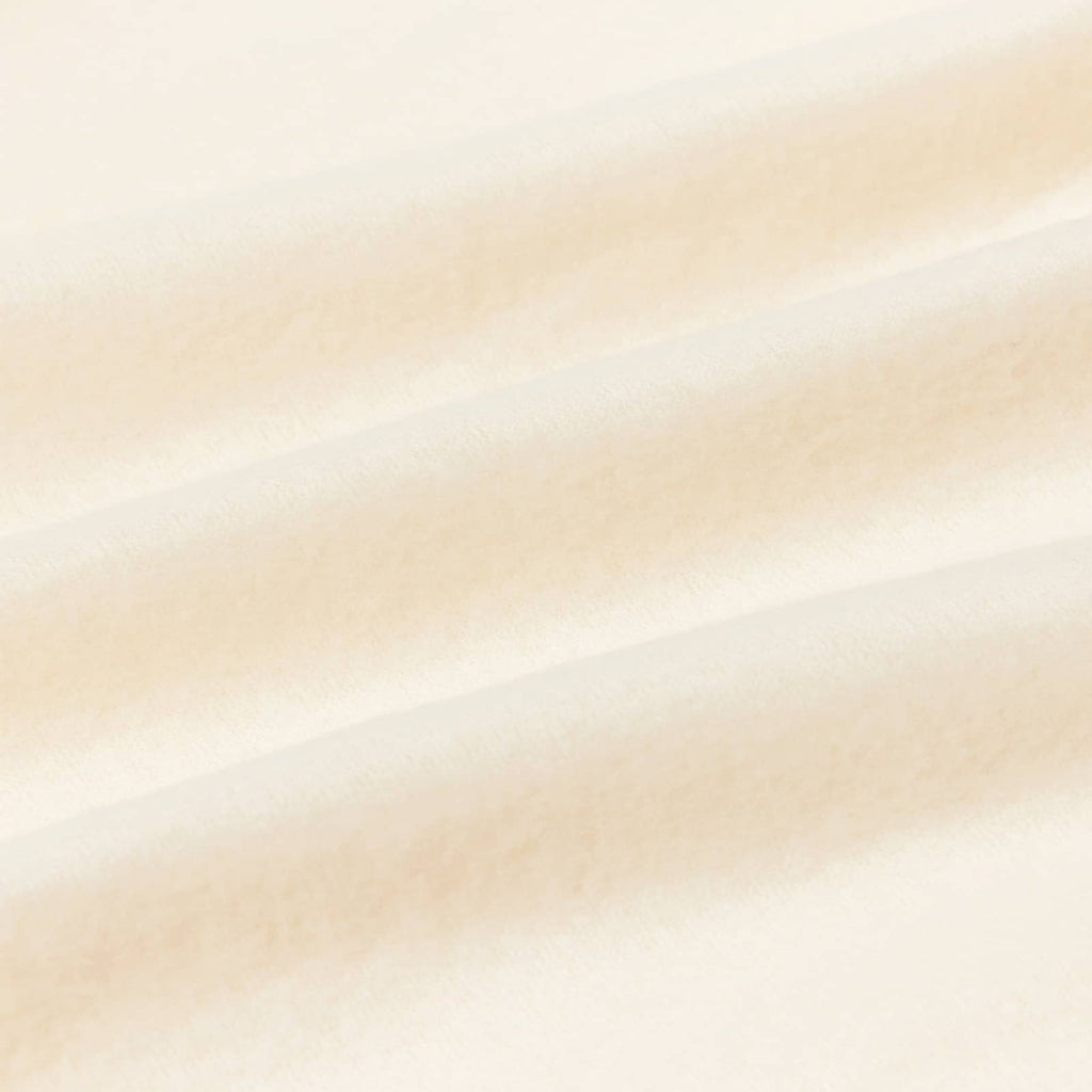 Coperta Crema 210 x 140 cm Panno
