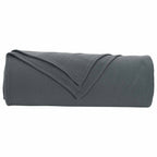 Coperta Grigio scuro 280 x 210 cm Panno