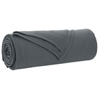 Coperta Grigio scuro 350 x 270 cm Panno