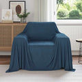 Coperta Blu navy 210 x 140 cm Panno