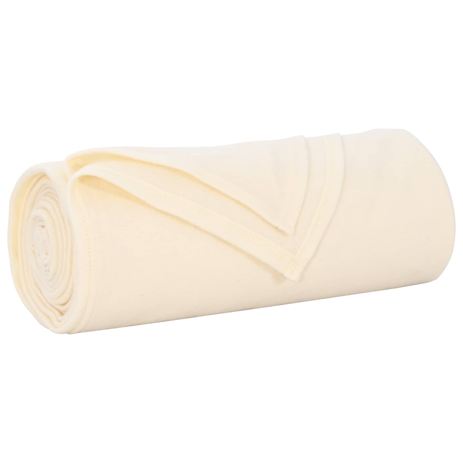 Coperte da Pile 6 pcs Crema 280 x 210 cm Panno
