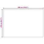 Coperte da Pile 6 pcs Cammello 280 x 210 cm Panno