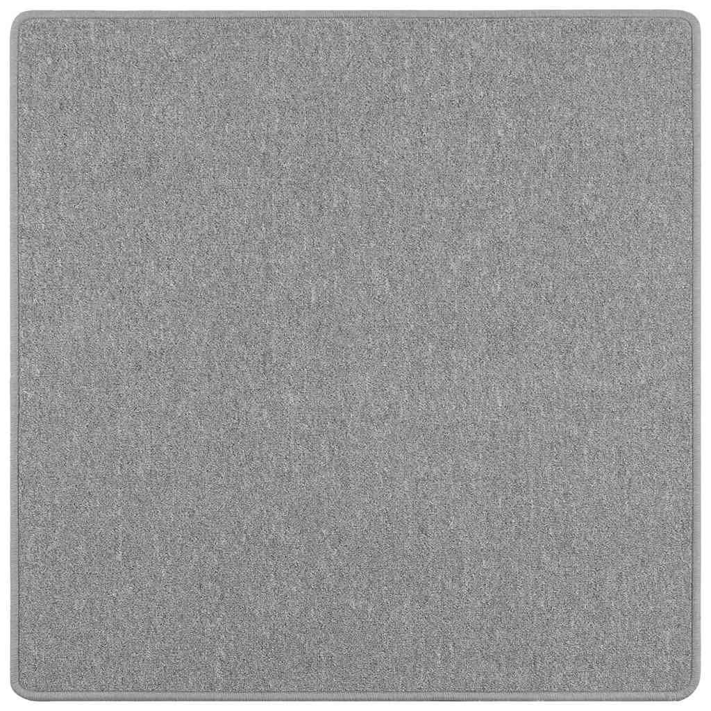Runner in Moquette Grigio chiaro 100 x 100 cm