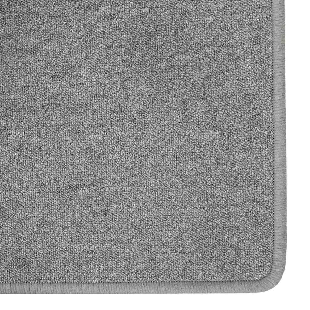 Runner in Moquette Grigio chiaro 100 x 150 cm