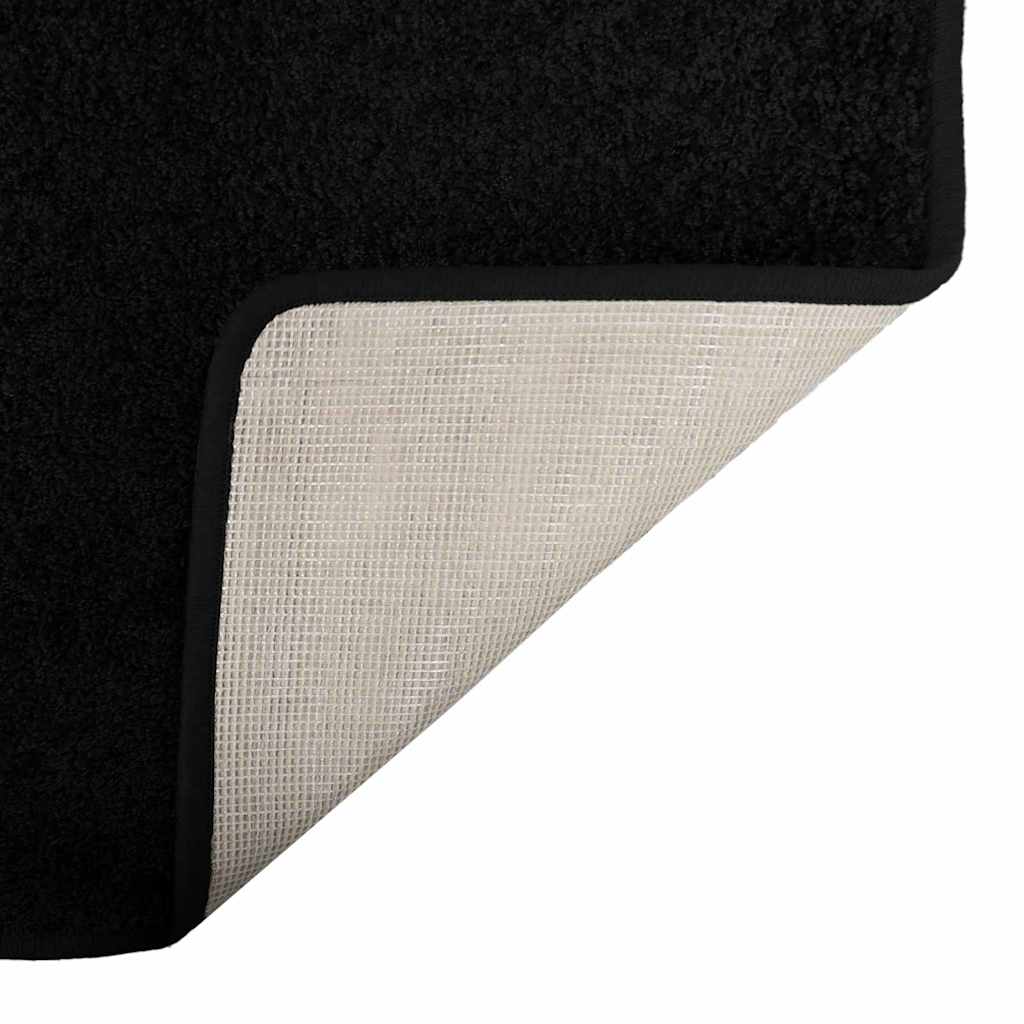 Runner in Moquette Nero 80 x 200 cm 100% Polipropilene Tuft