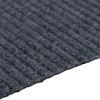 Runner in Moquette Grigio 80 x 500 cm Tessuto