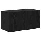 Set mobile TV 3 pcs Rovere Nero Legno multistrato