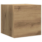 Set mobile TV 3 pcs Rovere artigianale Legno multistrato