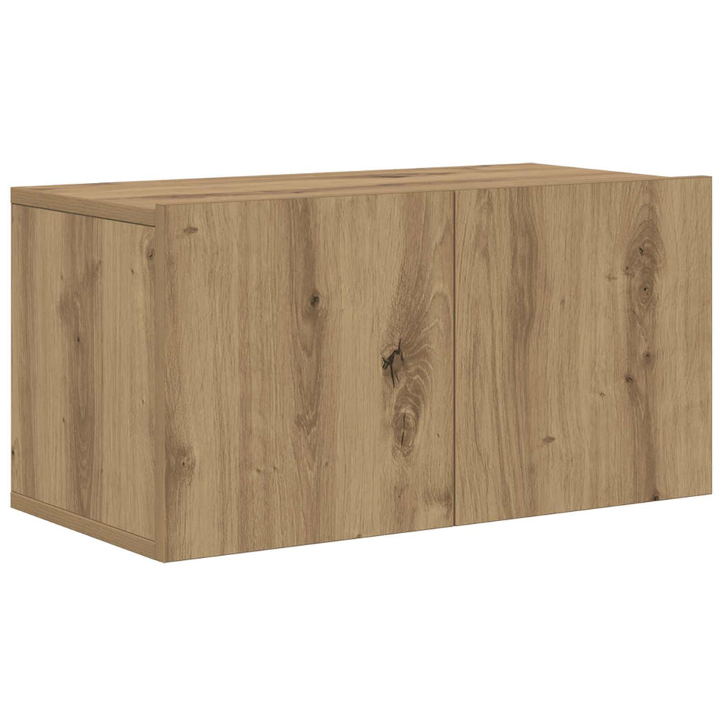 Set mobile TV 3 pcs Rovere artigianale Legno multistrato