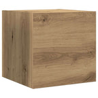 Set mobile TV 6 pcs Rovere artigianale Legno multistrato
