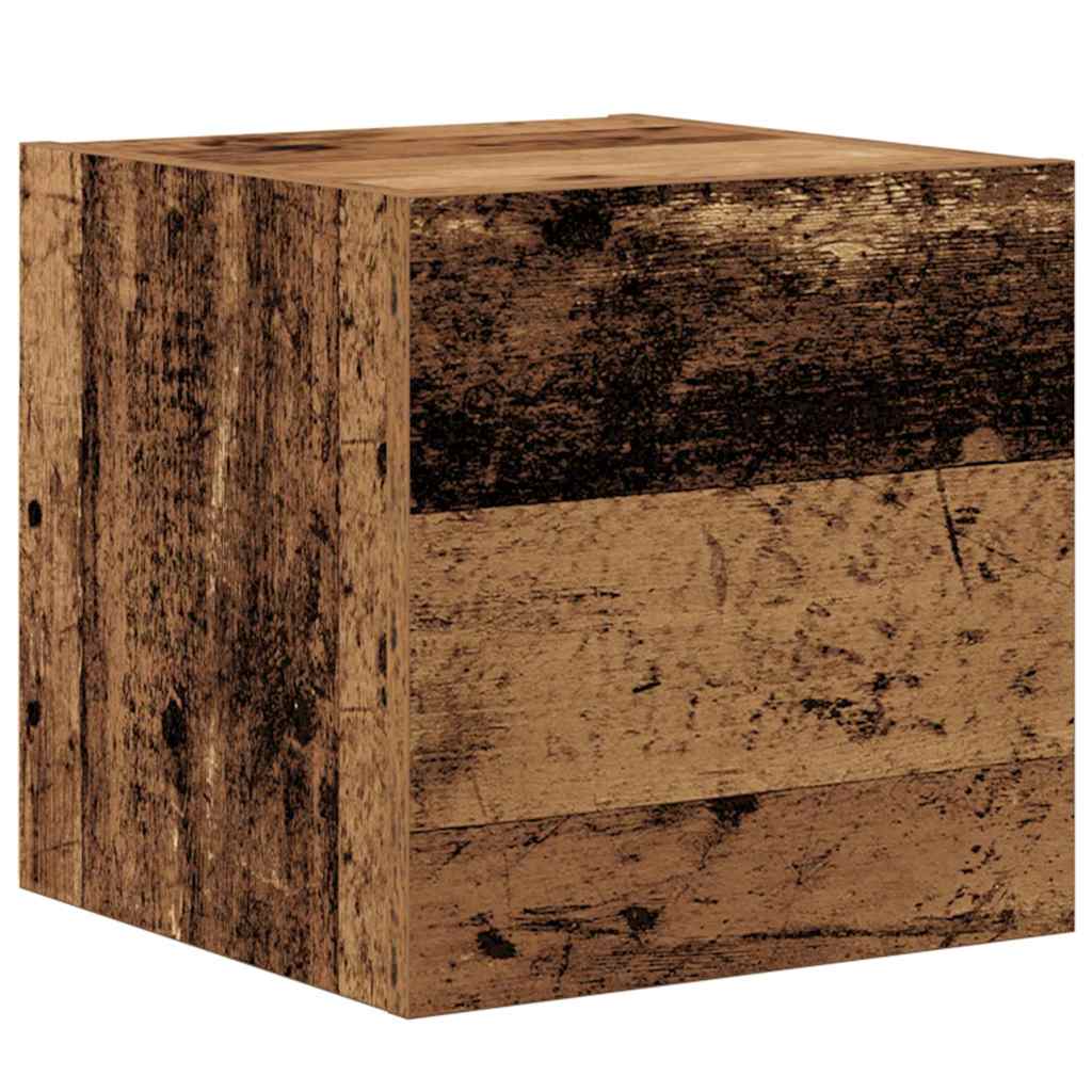 Set mobile TV 4 pcs Legno vecchio Legno multistrato