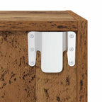 Set di mobili TV 2 pcs Legno vecchio Legno multistrato