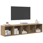 Set di mobili TV 2 pcs Rovere artigianale Legno multistrato