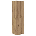 Mobile TV da Parete 4 pcs Rovere artigianale Legno multistrato