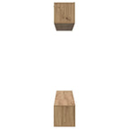 Set mobile TV 5 pcs Rovere artigianale Legno multistrato
