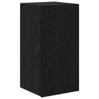 Set mobile TV 4 pcs Rovere Nero Legno multistrato
